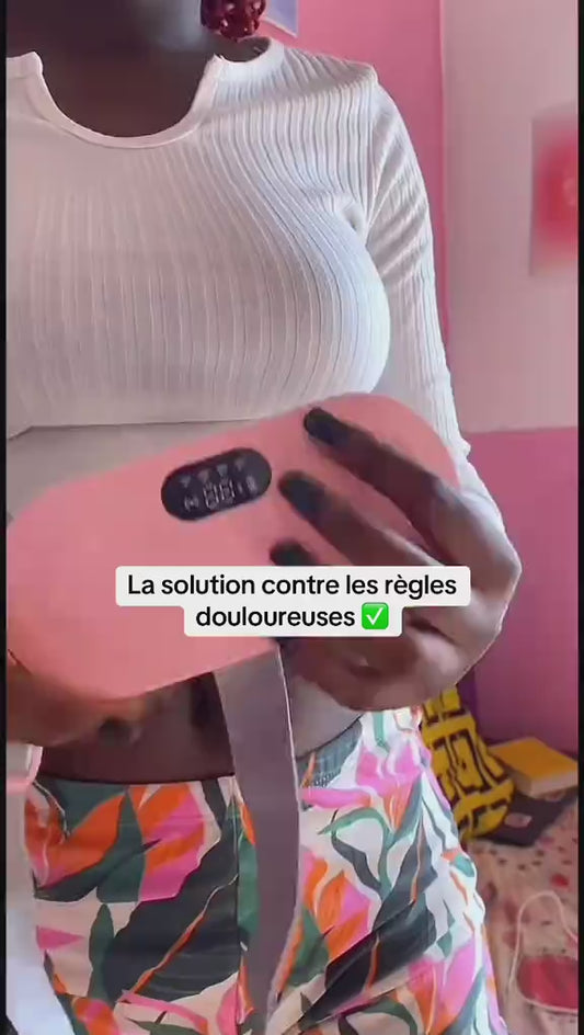 Ceinture menstruelles chauffante qui soulage vos règles douloureuses en moins de 3mn